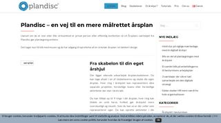 
                            5. Plandisc - en målrettet årsplan. Prøv Plandisc gratis