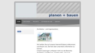 
                            9. planen + bauen - Home