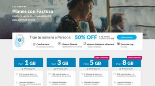 
                            8. Planes Personal: Encontrá el mejor plan para vos | Personal