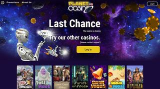 
                            2. Planet Casino | Out of this world gaming!