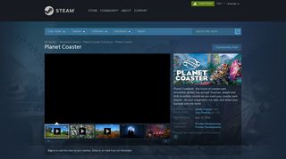 
                            7. Planet Coaster on Steam