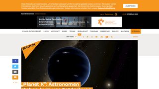 
                            12. „Planet X“: Astronomen stehen kurz vor Entdeckung mysteriösen ...