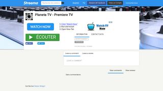 
                            5. Planeta TV - Premiere TV - Regardez en ligne - Radio