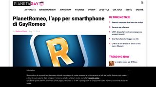 
                            4. PlanetRomeo, l'app per smarthphone di GayRomeo - PianetaGay