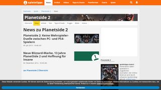 
                            13. PlanetSide 2: Online-Shooter offiziell gestartet - Gamona