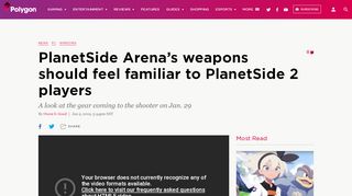 
                            9. PlanetSide Arena's weapons should feel familiar to ...