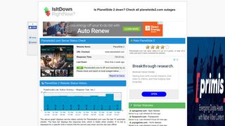 
                            11. Planetside2.com - Is PlanetSide 2 Down Right Now?