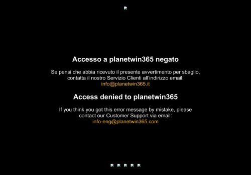 
                            7. planetwin365 Negozio - Prenota la tua scommessa!