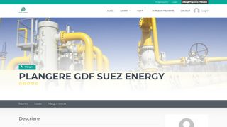 
                            13. Plangere GDF Suez Energy - Propuneri și Plângeri din toată România