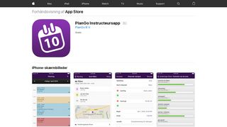 
                            11. PlanGo Instructeursapp i App Store - iTunes - Apple