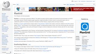 
                            6. PlanGrid - Wikipedia