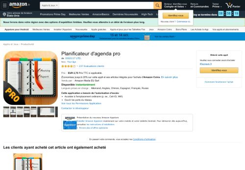 
                            13. Planificateur d'agenda pro: Amazon.fr: Appstore pour Android