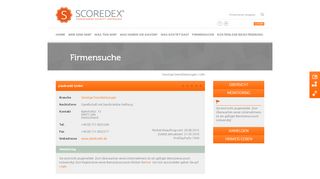 
                            11. plankredit GmbH | Monitoring | Unternehmen | SCOREDEX - Der ...