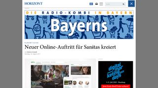 
                            13. Plan.Net Suisse: Neuer Online-Auftritt für Sanitas kreiert - Horizont