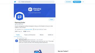 
                            12. Planning Center (@PlanningCenter) | Twitter