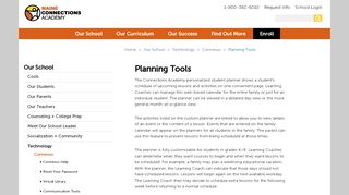 
                            5. Planning Tools | Maine Connections Academy