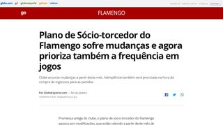 
                            10. Plano de Sócio-torcedor do Flamengo sofre mudanças e agora ...