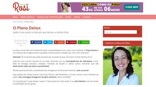 
                            4. PLANO DETOX - Rosi Feliciano (Oficial) - Blog da Rosi