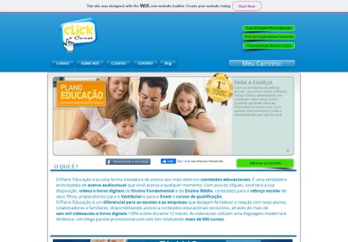 
                            7. Plano Educação - Wix.com