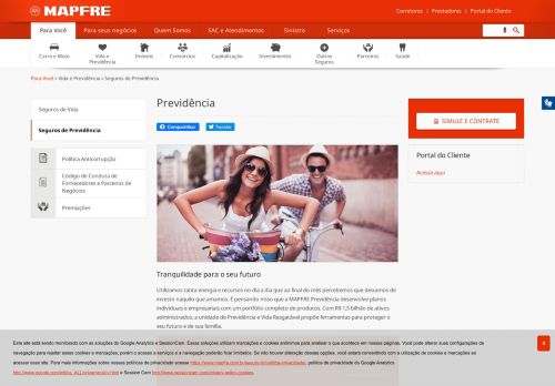 
                            1. Planos Previdência, seguros para amanhã - MAPFRE Seguros