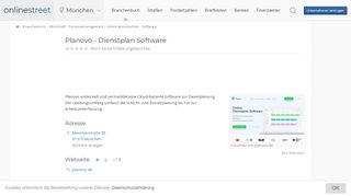 
                            8. Planovo - Dienstplan Software in München: Software ... - Onlinestreet