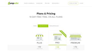 
                            4. Plans & Pricing | Online Store Price - Jumpseller
