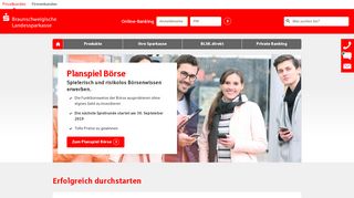 
                            1. Planspiel Börse | Braunschweigische Landessparkasse