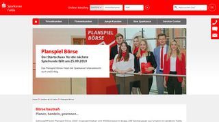 
                            6. Planspiel Börse - Sparkasse Fulda