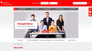 
                            9. Planspiel Börse - Sparkasse Merzig-Wadern