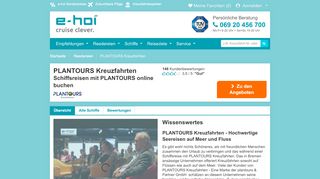 
                            8. PLANTOURS Kreuzfahrten - Schiffsreisen günstig online buchen - e-hoi