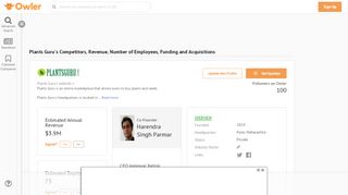 
                            12. Plants Guru Competitors, Revenue and Employees - Owler Company ...