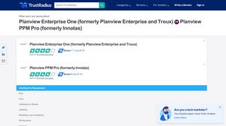 
                            13. Planview PPM Pro (formerly Innotas) vs Planview Enterprise One ...