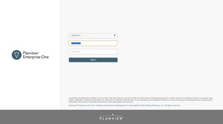 
                            3. Planview Sign In - Sign On