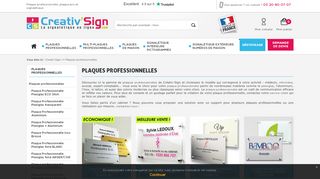 
                            12. Plaque Professionnelle et plaques de société | Créativ'Sign