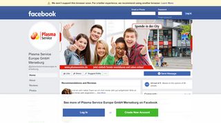 
                            4. Plasma Service Europe GmbH Merseburg - Home | Facebook