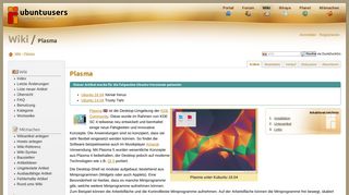 
                            2. Plasma › Wiki › ubuntuusers.de