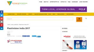 
                            12. Plastivision India 2017 | Packaging Connections