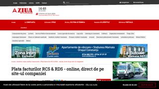 
                            4. Plata facturilor RCS & RDS – online, direct de pe site-ul companiei ...