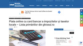 
                            10. Plata online cu card bancar a impozitelor și taxelor locale - Lista ...