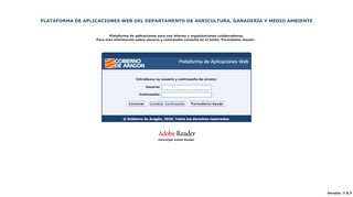 
                            6. Plataforma de Aplicaciones Web - Gobierno de Aragón