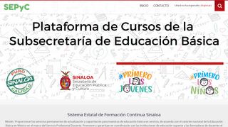 
                            5. Plataforma de Cursos de la Subsecretaría de Educación Básica