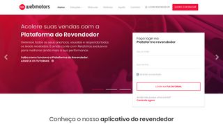 
                            10. Plataforma do Revendedor - Webmotors