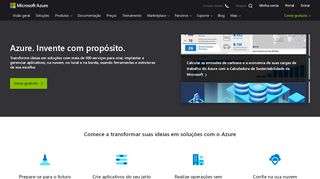 
                            4. Plataforma e serviços de computação em nuvem do Microsoft Azure