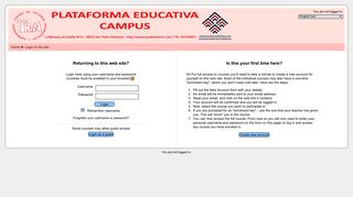 
                            11. Plataforma Educativa Academia TRON: Login to the site