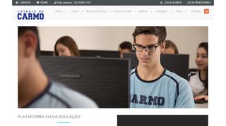 
                            10. Plataforma Eleva Educação - Colégio do Carmo