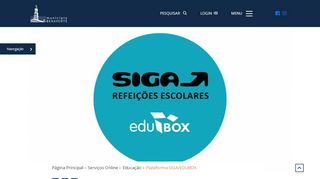 
                            5. Plataforma SIGA / EDUBOX - Câmara Municipal de Benavente