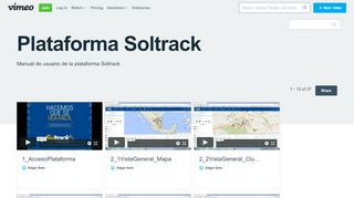 
                            8. Plataforma Soltrack on Vimeo