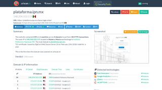 
                            7. plataforma.ipn.mx - urlscan.io
