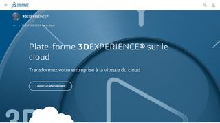
                            5. Plateforme de Cloud Computing - 3DEXPERIENCE® Platform