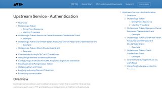 
                            9. Platform Authentication - Avid Developer